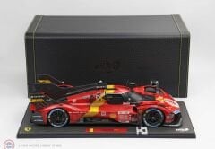 1:12 BBR 2023 Ferrari 499P Winner Le Mans No51 Dirty Version Pier Guidi Calado Giovinazzi