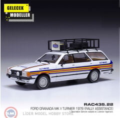 1:43 IXO 1980 Ford Granada MK II Turnier, Rothmans, Rally Assistance