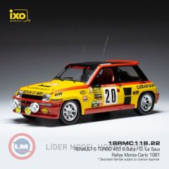 IXO - 1:18 1981 Renault 5 Turbo #20 Calberson - Rally WM, Rally