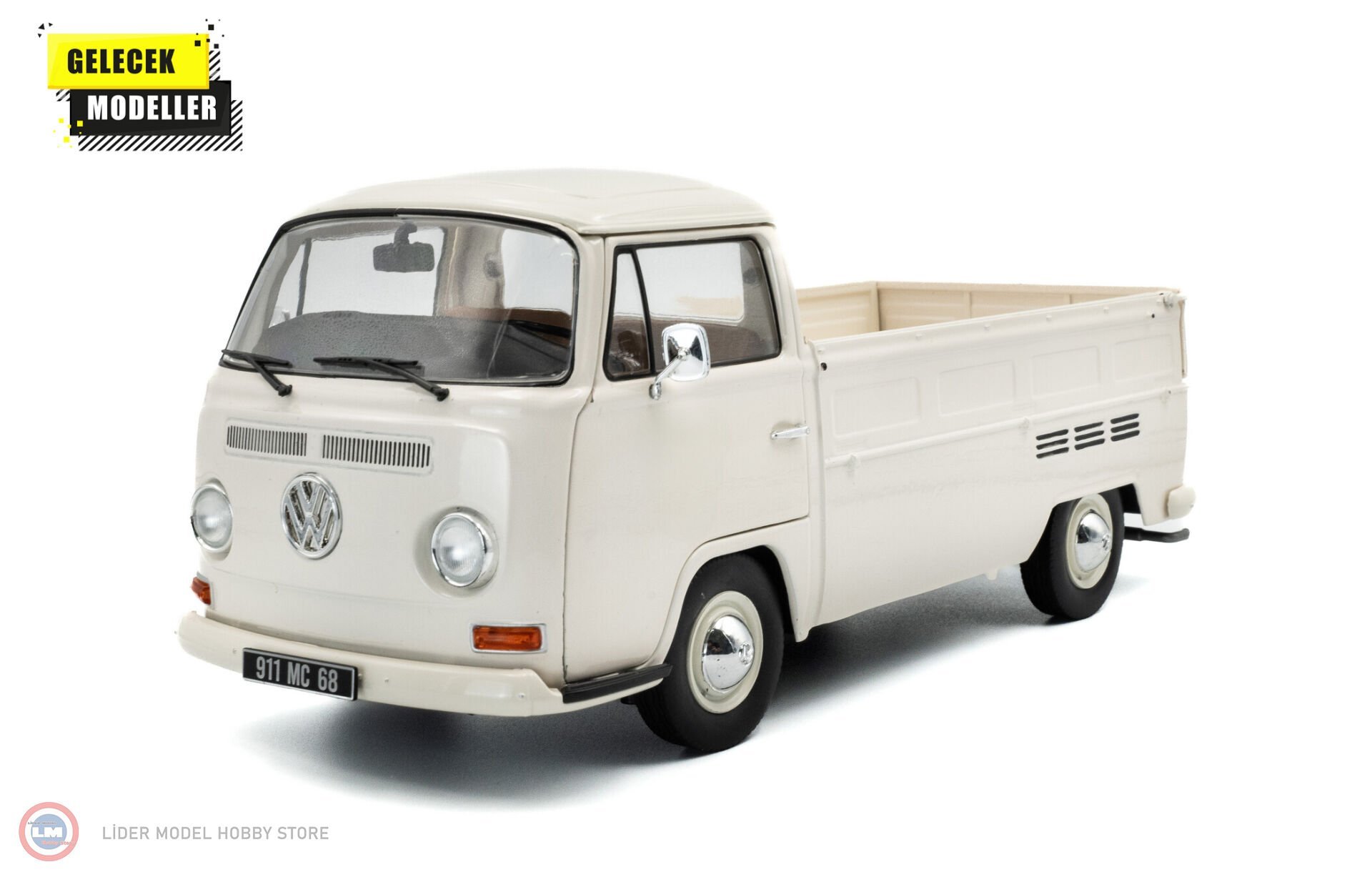 1:18 Solido 1968 Volkswagen T2 Pick-Up Porsche Racing