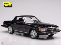 1:18 Norev 1979 Mercedes 450SL R107 US-Version American Gigolo - black