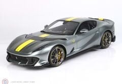 1:12 BBR Ferrari 812 Competizione Yellow Stripe Coburn Grey