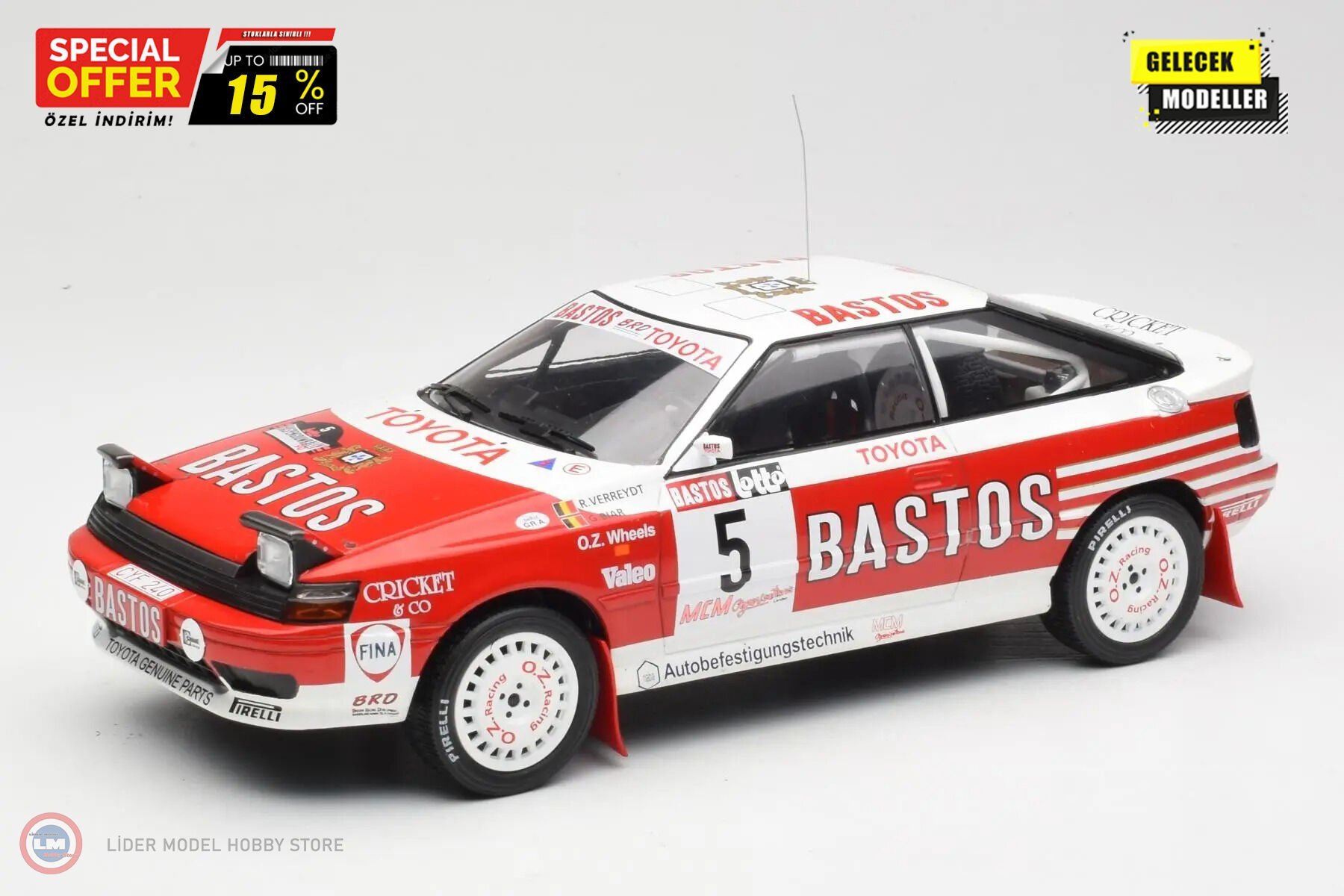 1:18 IXO 1990 Toyota Celica GT-Four ST165 - #5