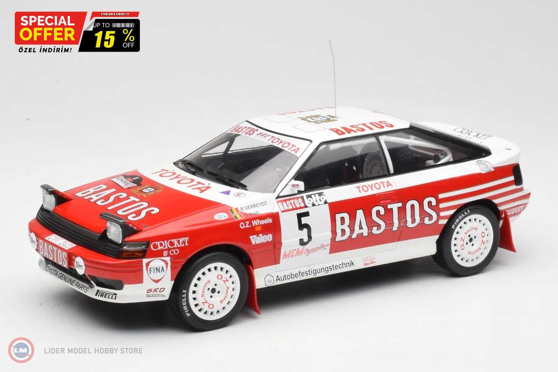 1:18 IXO 1990 Toyota Celica GT-Four ST165 - #5