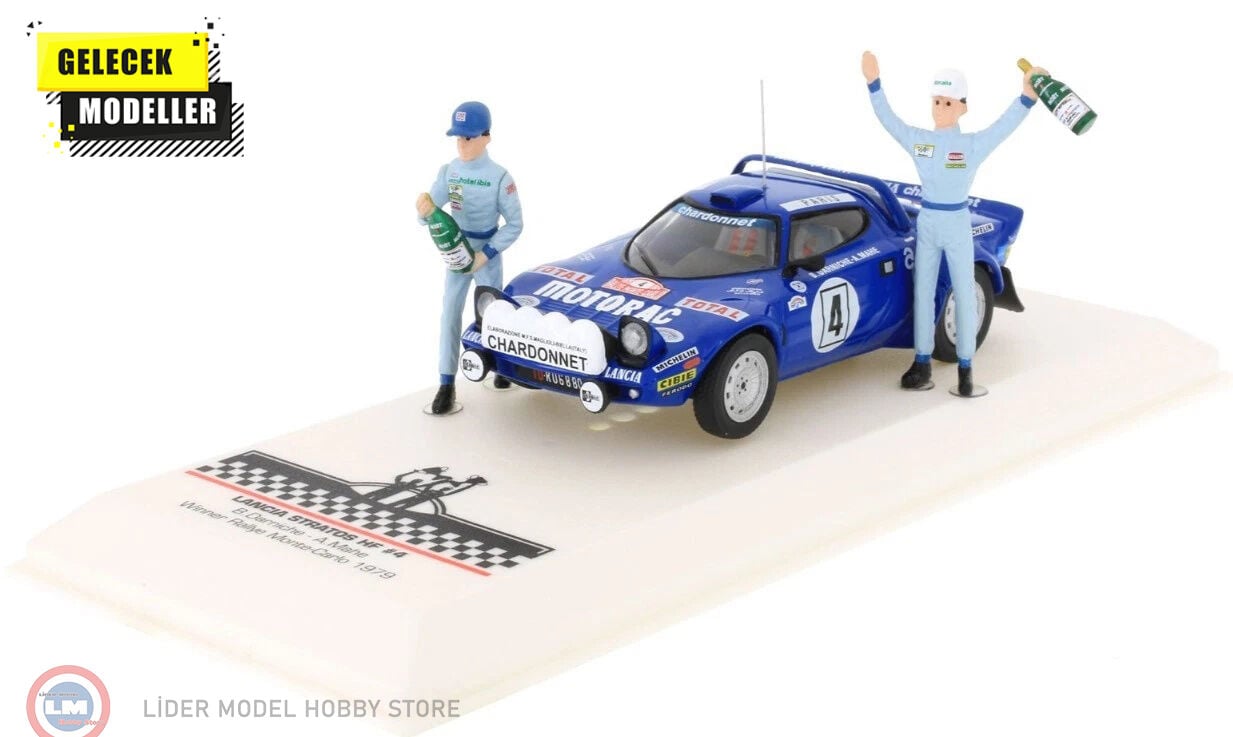 1:43 IXO 1979 Lancia Stratos HF, #4, Rally Monte Carlo