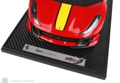 1:12 BBR Ferrari 812 Competizione Rosso Corsa 322 Yellow Stripe