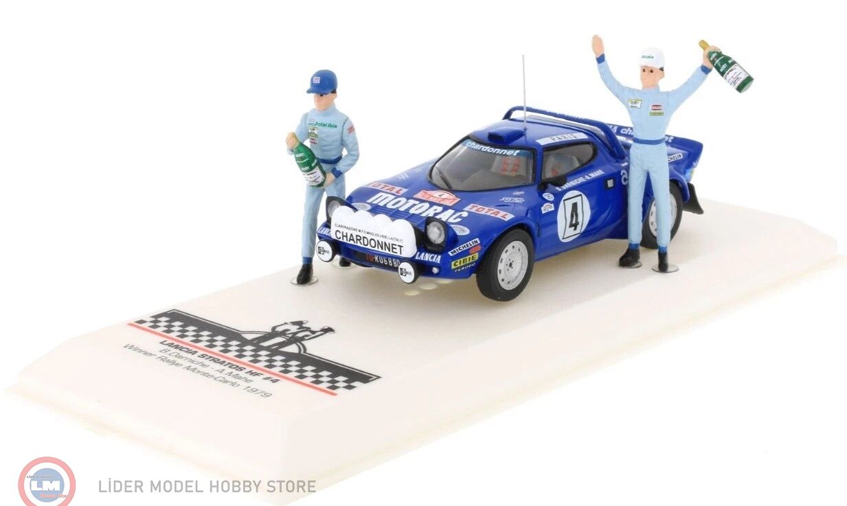 1:43 IXO 1979 Lancia Stratos HF, #4, Rally Monte Carlo