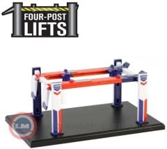 1:64 Greenlight Lift Auto Body Shop Four-Post Lifts Series 6 Standard Oil