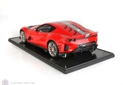 1:12 BBR Ferrari 812 Competizione Rosso Corsa 322 Silver Stripe