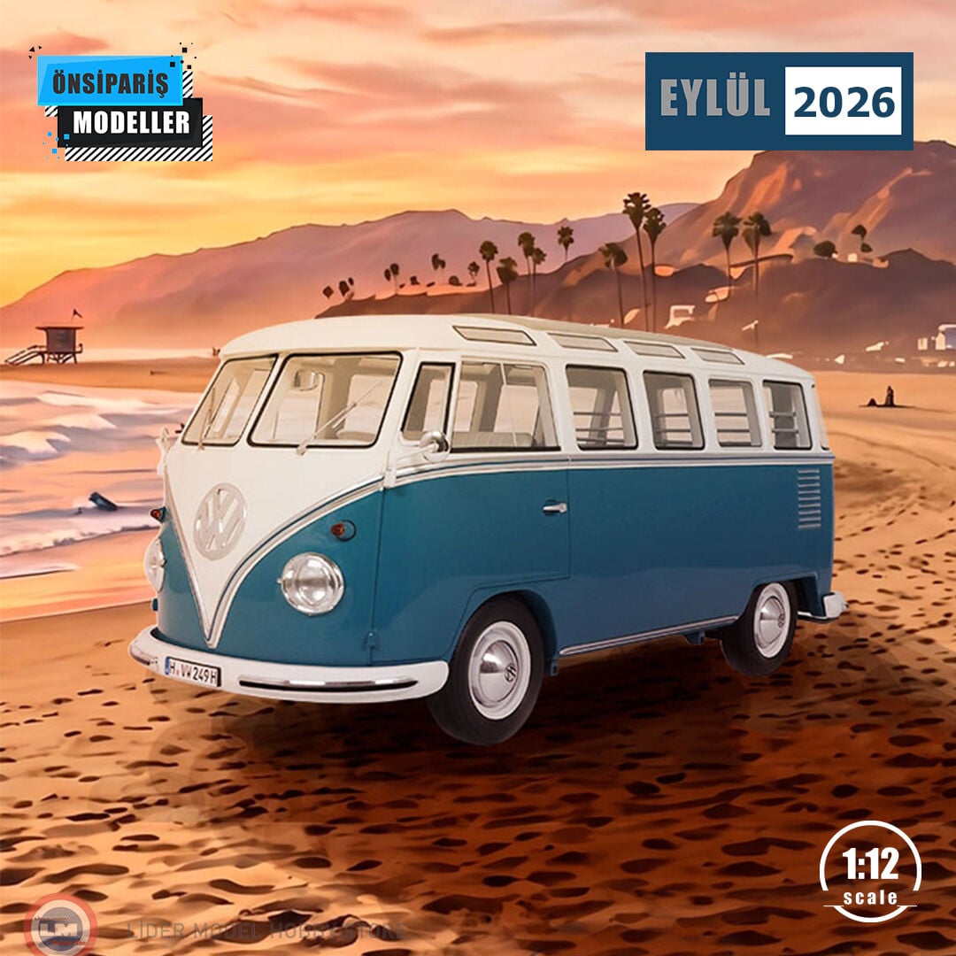 1:12 Otto 1962 Volkswagen Combi Type 2 T1 Samba Bus