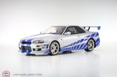 1:12 Kyosho 2001 Nissan Skyline GTR R34 RHD Fast & Furious Brian's Car