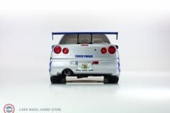 1:12 Kyosho 2001 Nissan Skyline GTR R34 RHD Fast & Furious Brian's Car