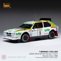 1:18 1986 Lancia Delta S4 #8, Rally San Remo