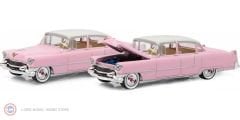1:64 Greenlight 1955 Cadillac Fleetwood Series 60 Pink Cadillac Elvis Presley 1935-77