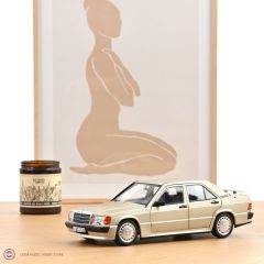 1:18 Norev 1984 Mercedes Benz 190E 2.3-16 W201 - Smoke Silver