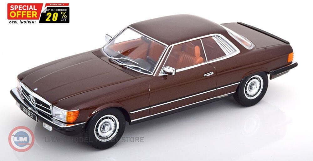 1:18 KK Scale 1981 Mercedes Benz 500 SLC C107