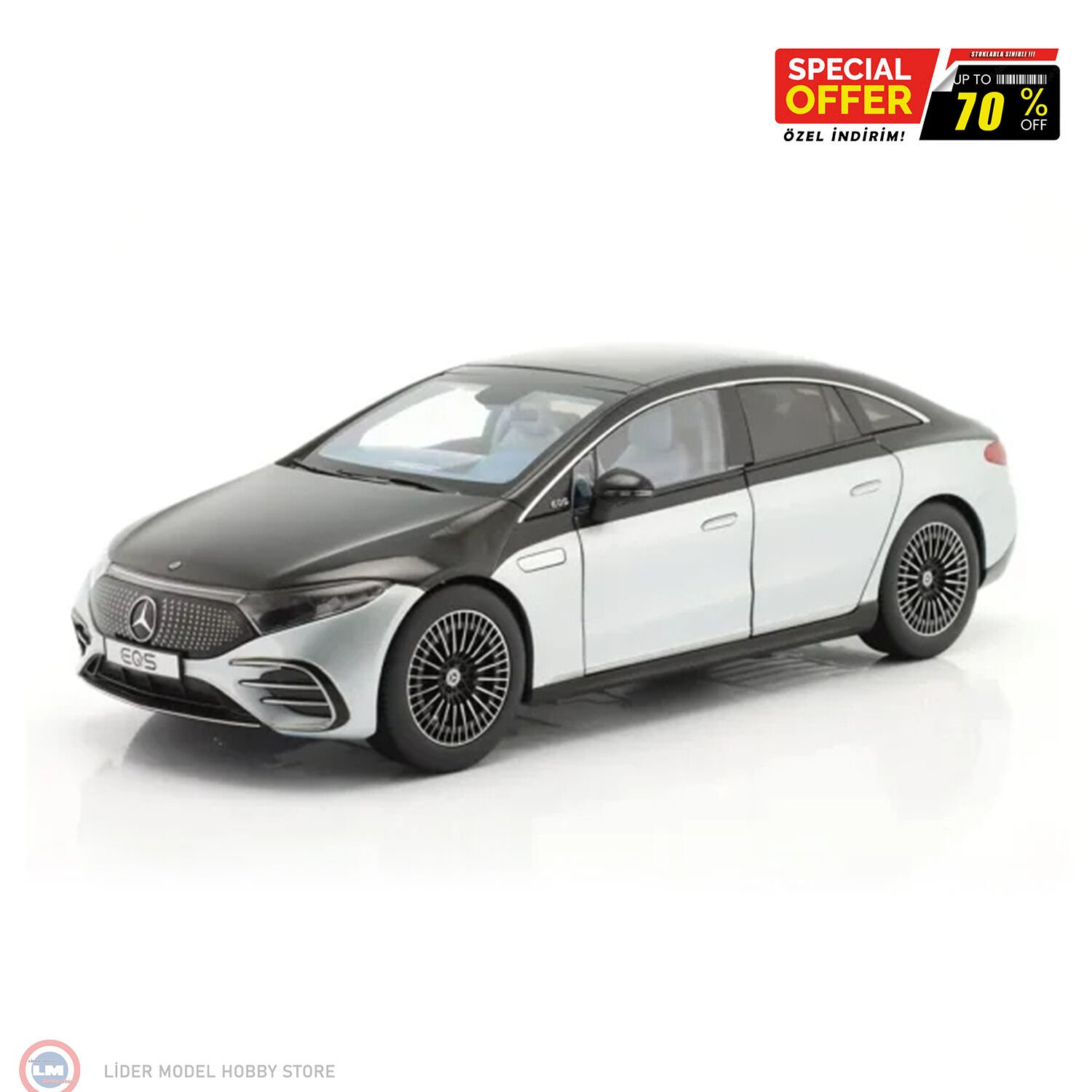 1:18 NZG 2022 Mercedes Benz EQS AMG LINE V297