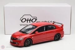 1:18 OTTO 2008 Honda Civic Mugen RR FD2 Milano Red