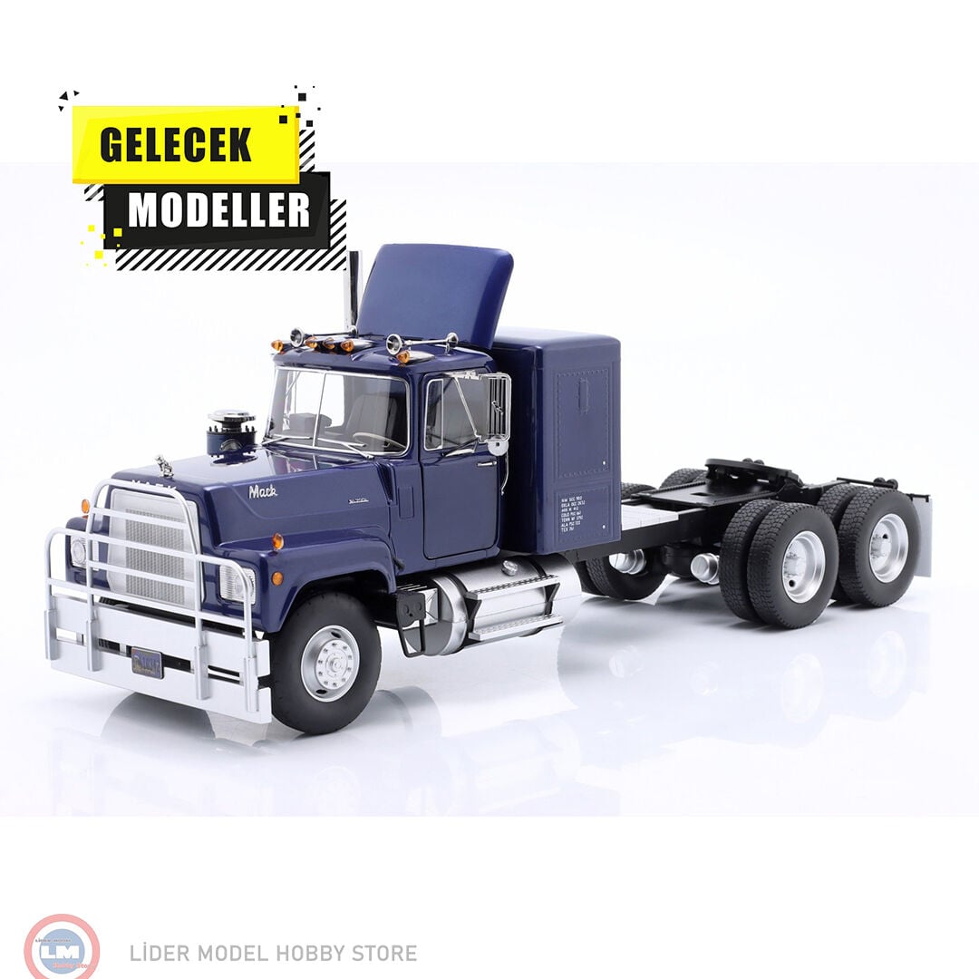 1:18 Road Kings 1974 Mack RL700L Blue Metallic
