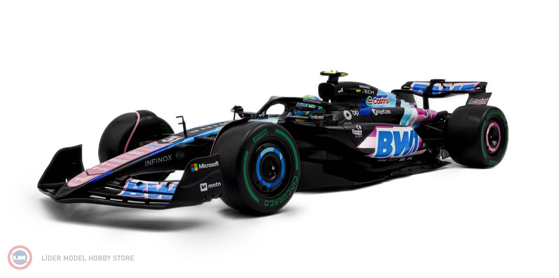 1:18 Solido 2024 BWT Alpine A524 #31 Formula 1