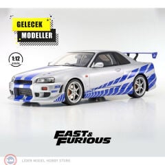 1:12 Kyosho 2001 Nissan Skyline GTR R34 RHD Fast & Furious Brian's Car