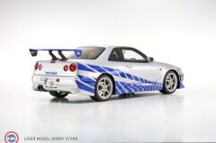 1:12 Kyosho 2001 Nissan Skyline GTR R34 RHD Fast & Furious Brian's Car