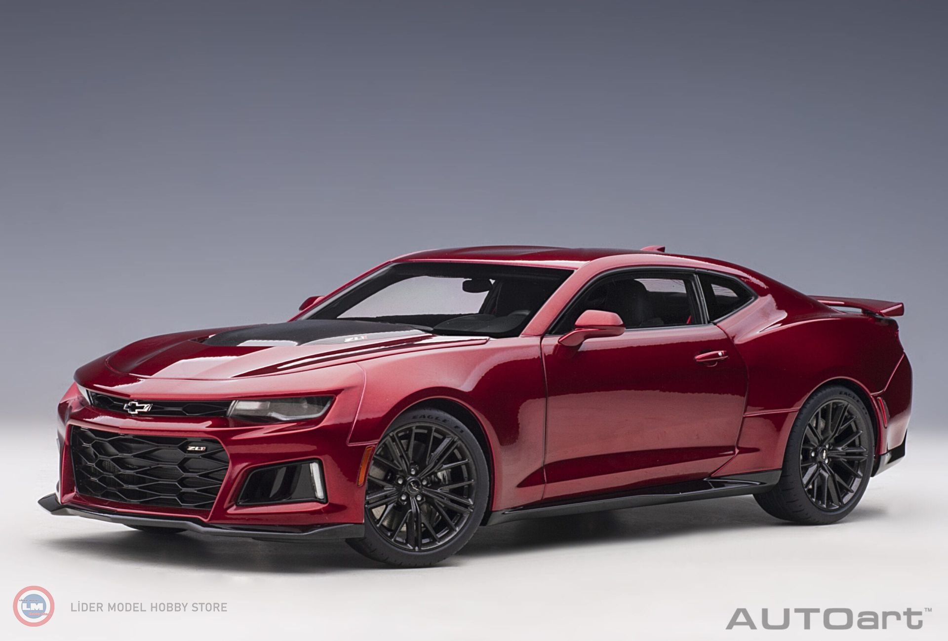 1:18 2017 Chevrolet Camaro ZL1 Kırmızı