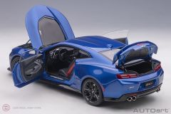 1:18 2017 Chevrolet Camaro ZL1 Mavi