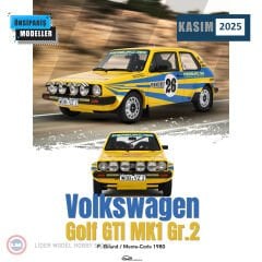 1:18 1980 Volkswagen Golf GTI MK1 GR2 Monte Carlo