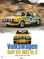 1:18 1980 Volkswagen Golf GTI MK1 GR2 Monte Carlo