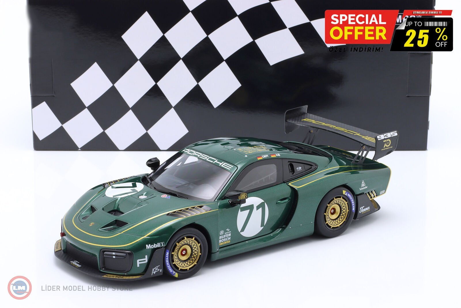 1:18 Minichamps 2020 Porsche 935/19 #71 - TENNER RACING