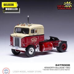 1:64 IXO 1950 Kenworth Bullnose - redbeige