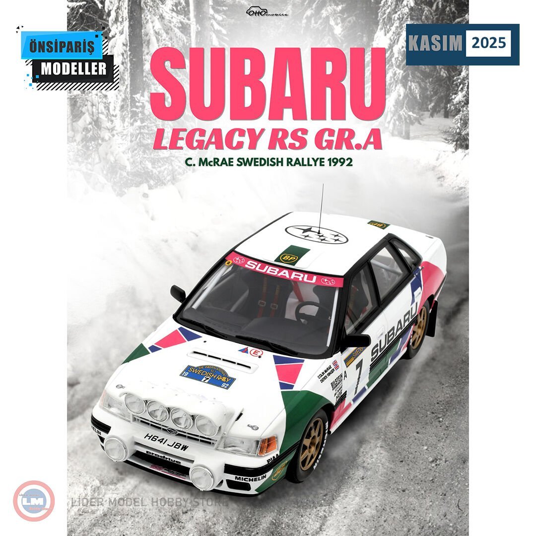 1:18 1992 Subaru Legacy RS GRA Sweden Rally