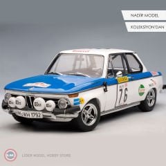 1:18 Autoart 1972 BMW 2002 #76 TAP Rally Warmbold Davenport