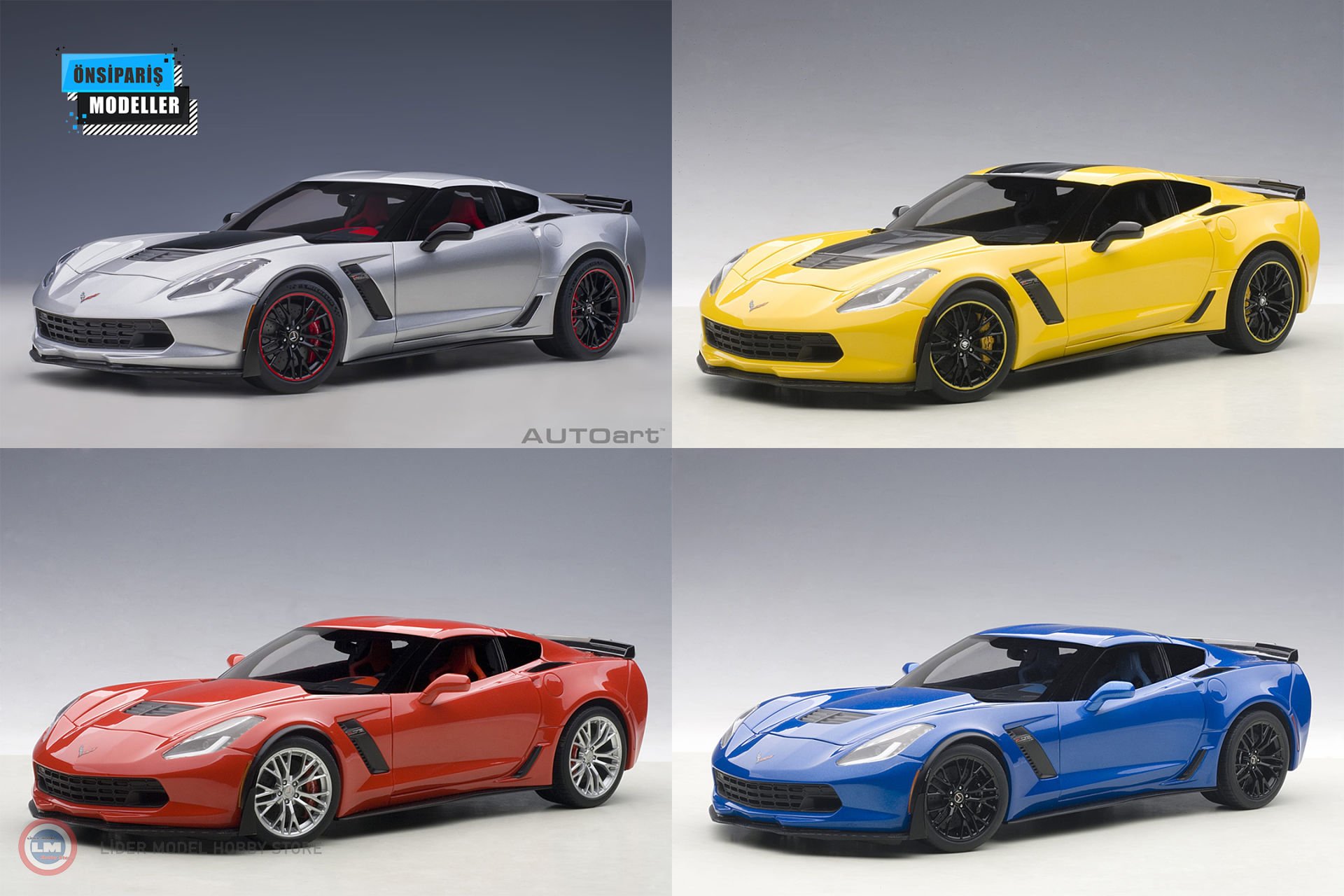 1:18 Chevrolet Corvette C7 Z06