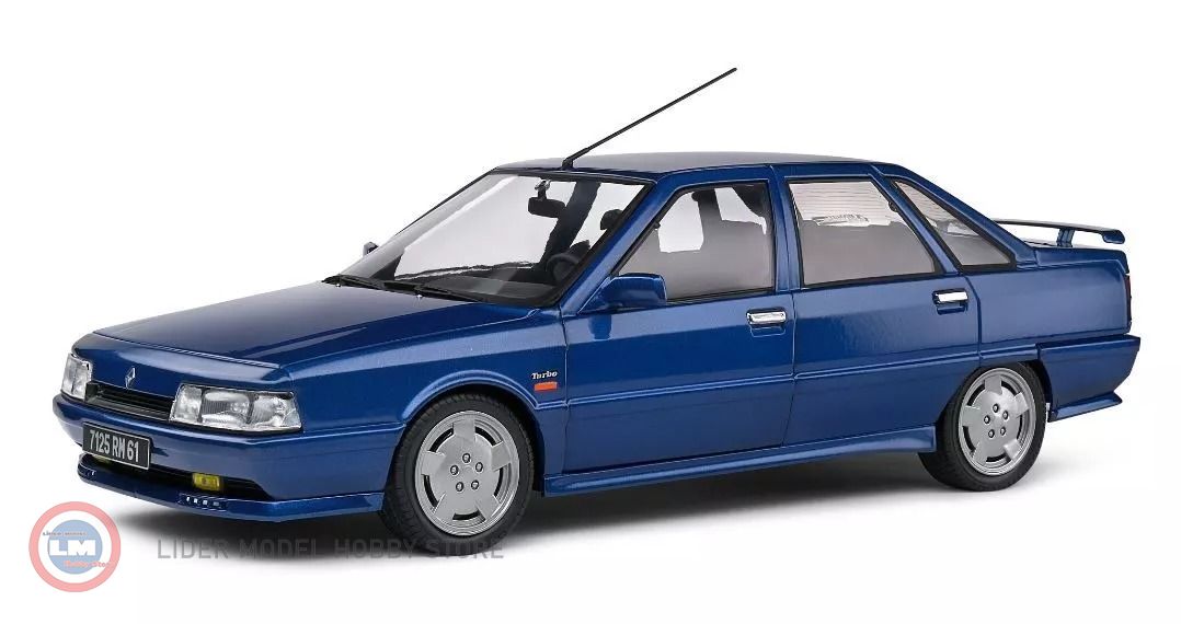 1:18 Solido 1988 Renault 21 MK.1 Turbo Blue
