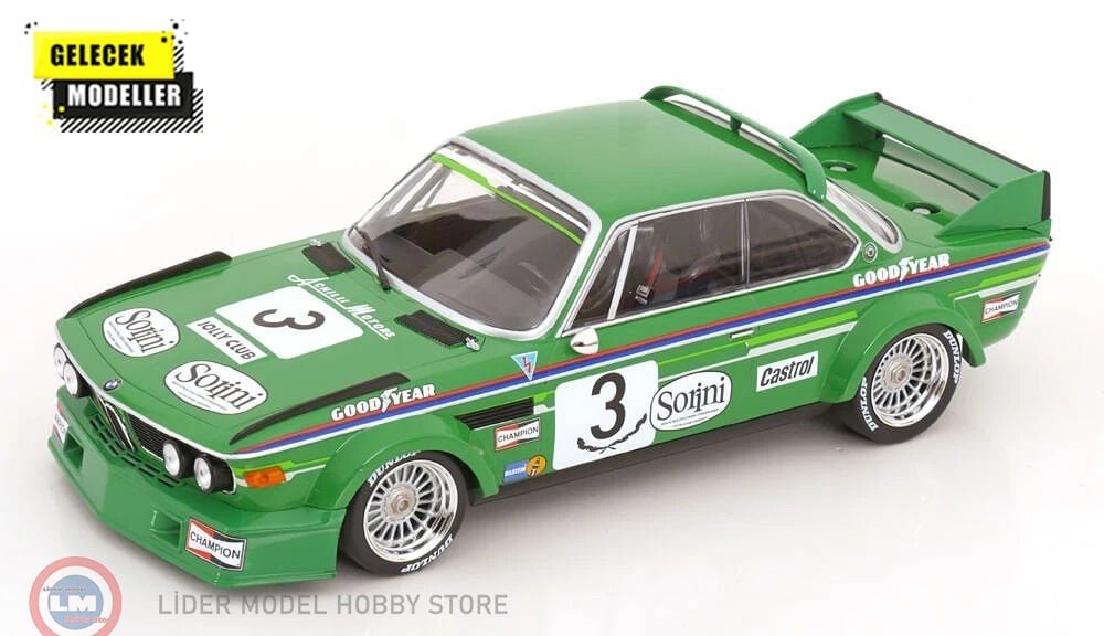 1:18 Minichamps  1978 BMW 3.0 CSL #3 - Sorini - FacettiFinotto - WINNER BRNO
