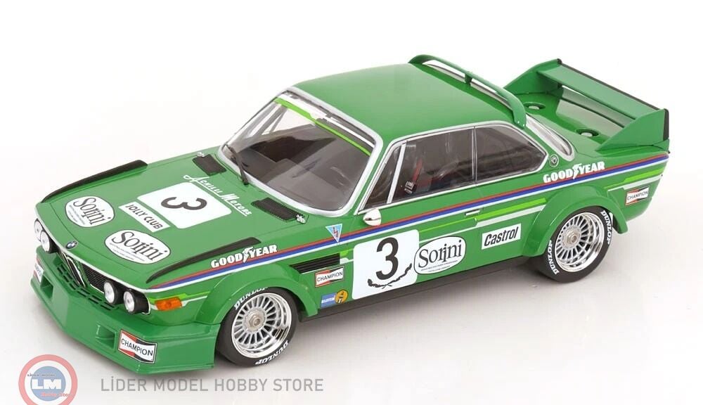 1:18 Minichamps  1978 BMW 3.0 CSL #3 - Sorini - FacettiFinotto - WINNER BRNO