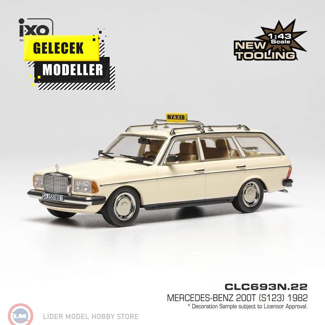1:43 IXO Mercedes Benz 200T (S123) Taxi (1979)