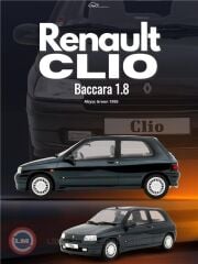 1:18 1995 Renault Clio Baccara 1.8 Abyss Green