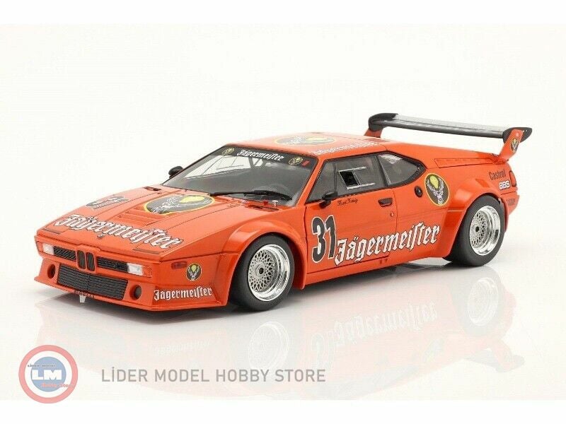 1:18 WERK83 1982 BMW M1 Procar Jagermeister Kurt König #31 DRT Nürburgring