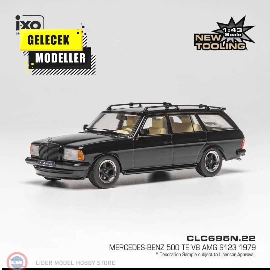 1:43 IXO Mercedes Benz 500 TE V8 AMG (S123) 1979 black
