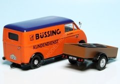 1:43 1949 DKW Büssing Schnellaster with Trailer