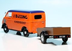 1:43 1949 DKW Büssing Schnellaster with Trailer