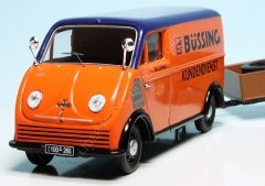 1:43 1949 DKW Büssing Schnellaster with Trailer