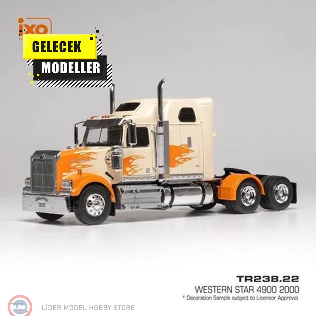 1:43 IXO Western Star 4900 (2000) - beigeorange