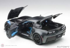 1:18 Chevrolet Corvette C7 Grand Sport Gümüş