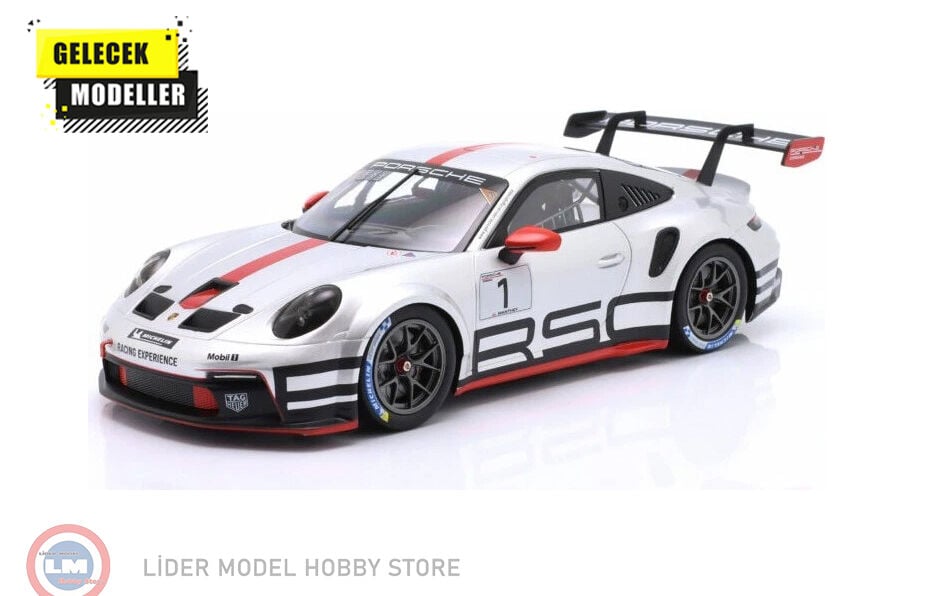 1:18 IXO 2023 Porsche 911 (992) #1 GT3 Cup Track Experience