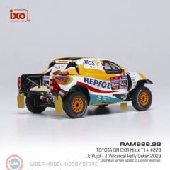 1:43 IXO Toyota GR DKR Hilux Evo T1+, Rally Dakar 2023, #229, I.E.PujolJ.Valcarcel
