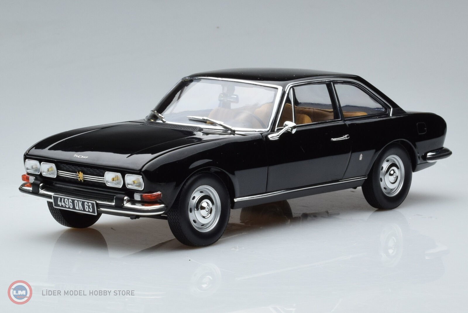 1:18 Norev 1972 Peugeot 504 Coupe